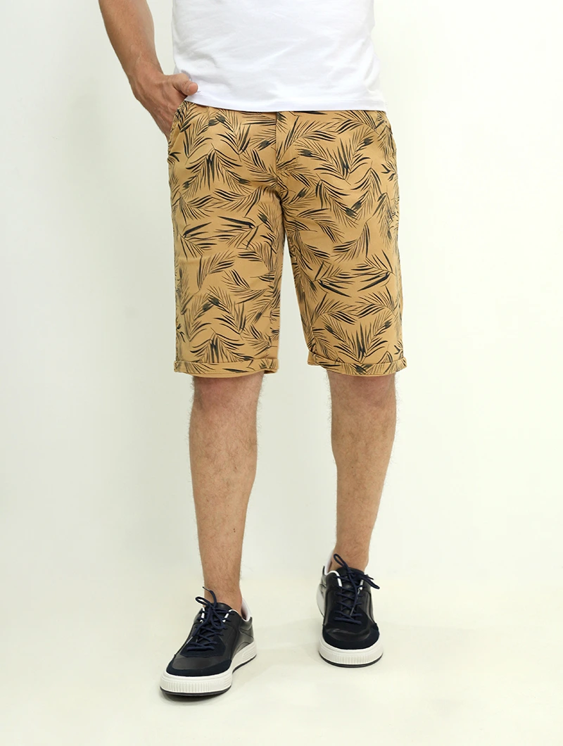 Bermuda homme imprimé